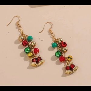 Christmas Bell Drop Earrings